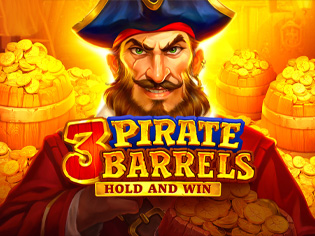 3 Pirate Barrels
